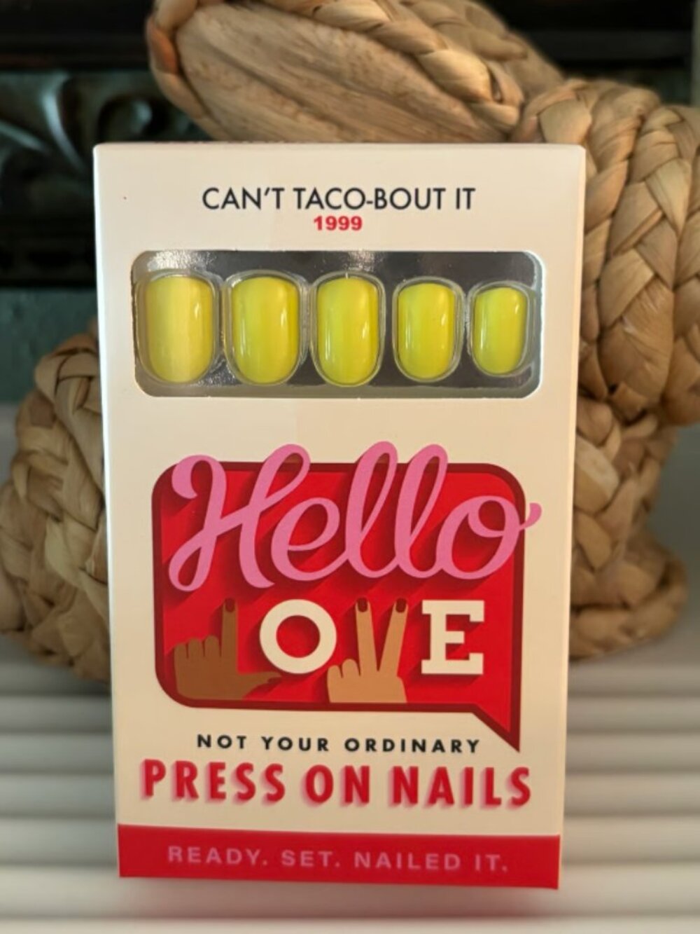 Hello Love Can’t Taco-Bout It Press On Nails